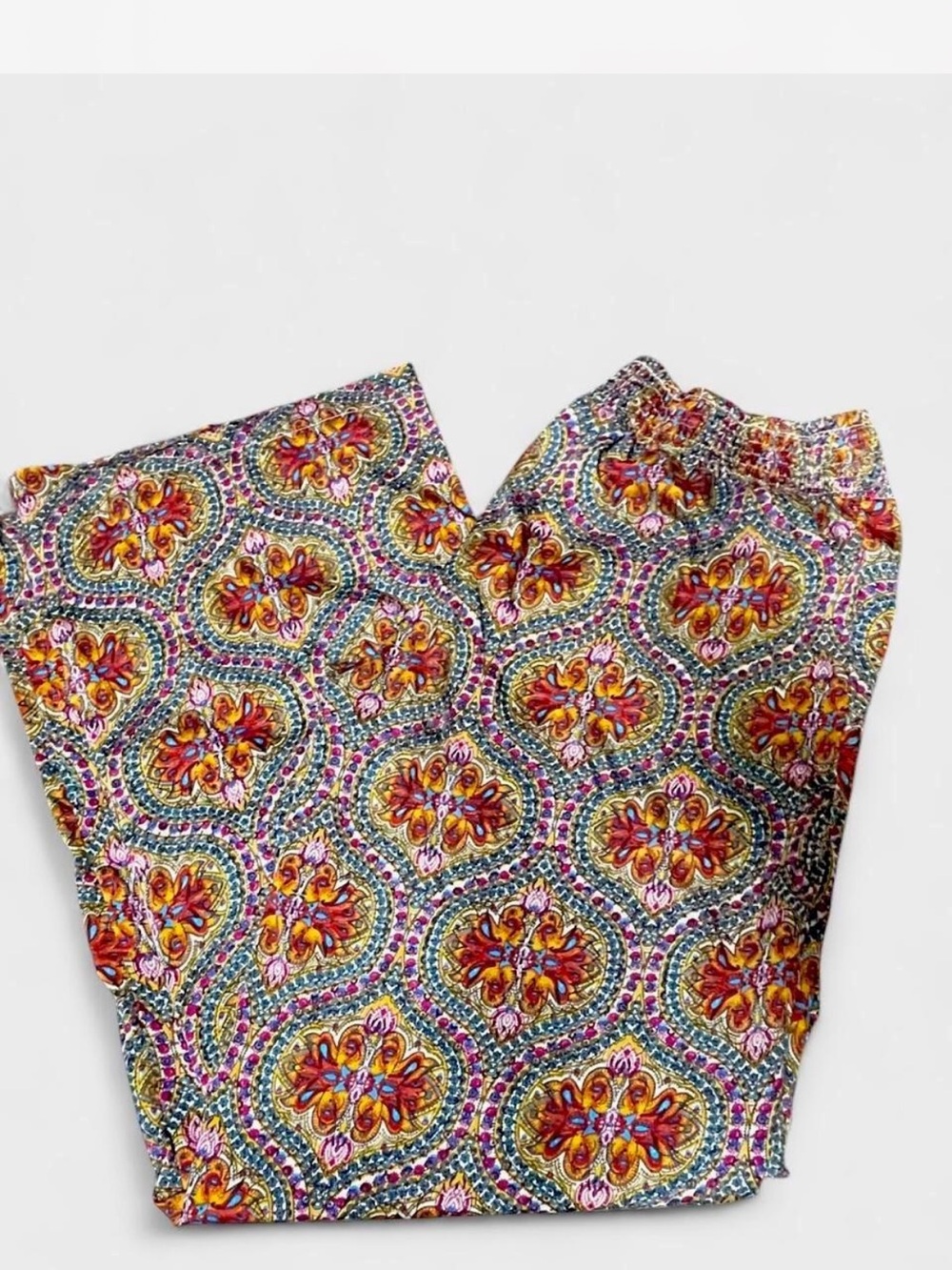 Passport Multicolor Floral Print Pants